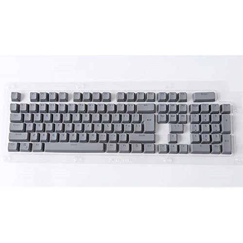 Bossi 104 Keys PBT Backlit Double-shot Keycaps for Cherry MX - Gray, Model TP-K5104