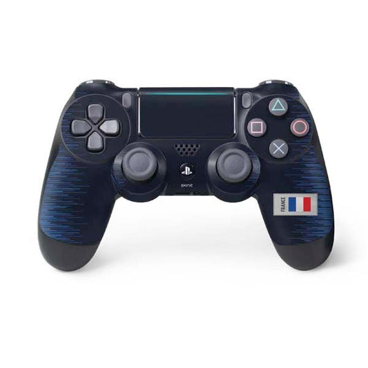 Skinit Decal Gaming Skin Compatible with PS4 Pro/Slim Controller - France Soccer Flag Design