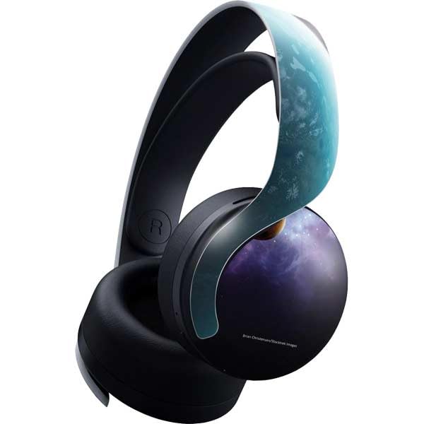 Skinit Decal Gaming Skin Compatible with Pulse 3D Wireless Headset for PS5 - Officially Licensed StockTrek Two Planets Born from The Same Star Design