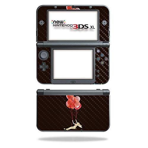 MightySkins Carbon Fiber Skin for Nintendo New 3DS XL (2015) - Fly Away | Protective  Durable Textured Carbon Fiber Finish | Easy to Apply  Remove  and Change Styles | Made in The USA