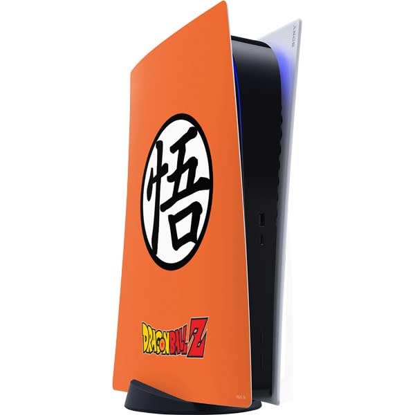 Skinit Decal Gaming Skin Compatible with PS5 Digital Edition Console - Officially Licensed Dragon Ball Z Goku Iconic Kanji Symbol Design