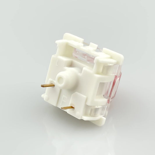 kutethy Gateron G Red Pro Switches - Pre-lubed 3pin RGB SMD Linear for Gaming Mechanical Keyboard, 72 PCS, Red