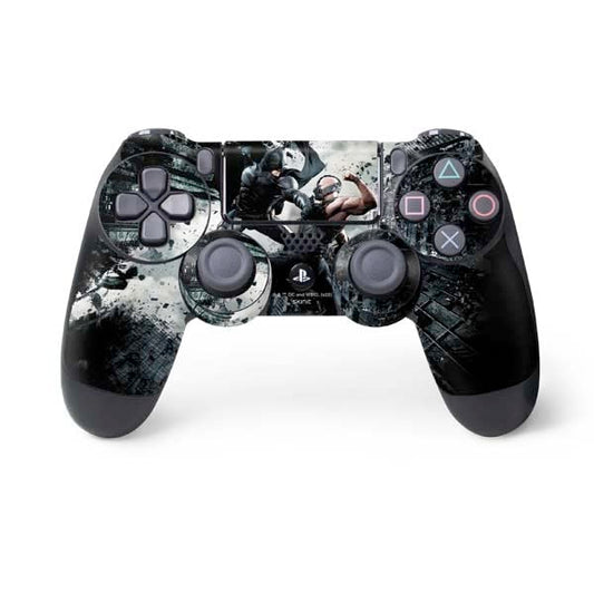 Skinit Decal Gaming Skin Compatible with PS4 Controller - Officially Licensed The Dark Knight Rises Batman and Bane Fighting Design