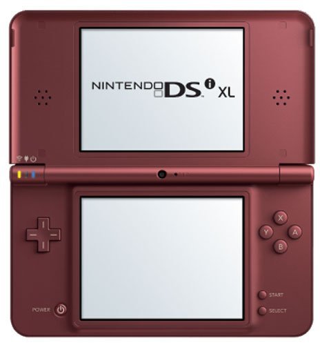 Nintendo DSi XL - Renewed Handheld Console, Burgundy Color