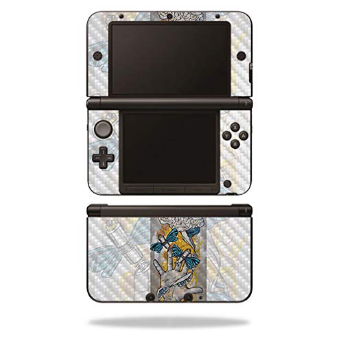 MightySkins Carbon Fiber Skin for Nintendo 3DS XL Original (2012-2014) - Insane in The Brain | Protective  Durable Textured Carbon Fiber Finish | Easy to Apply | Made in The USA