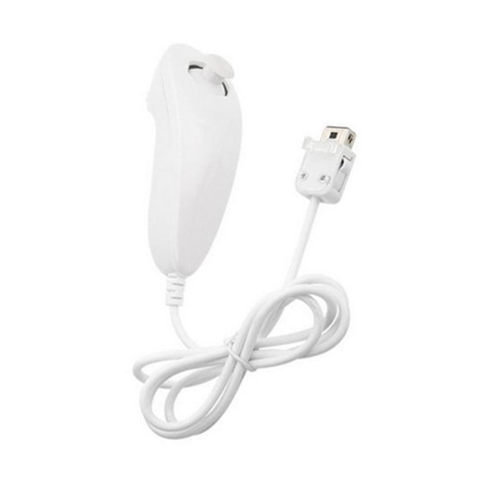 TNP Products Wii Nunchuk Controller - White, Model BCVGA4, Compatible with Nintendo Wii
