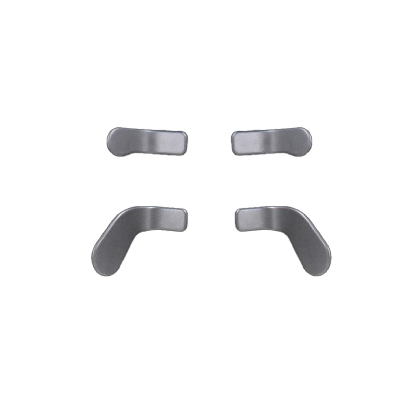 4Pcs Elite 2 Controller Metal Paddles for Xbox One Elite 2 Controller  Stainless Steel Paddles Replacement Accessories for Xbox One Elite/ Elite Series 2/Elite 2 Core Controller (Sliver) [video game] [video game]