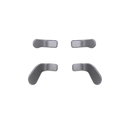 4Pcs Elite 2 Controller Metal Paddles for Xbox One Elite 2 Controller  Stainless Steel Paddles Replacement Accessories for Xbox One Elite/ Elite Series 2/Elite 2 Core Controller (Sliver) [video game] [video game]