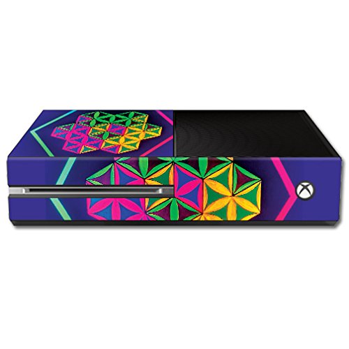 MightySkins Skin Compatible with Microsoft Xbox One - Shapes Within | Protective, Durable, and Unique Vinyl Decal wrap Cover | E