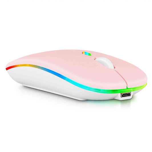 UrbanX Bluetooth Rechargeable Mouse for Dell Inspiron 15 3000 Laptop Bluetooth Wireless Mouse Designed for Laptop/PC/Mac/iPad pr