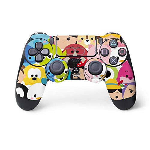 Skinit Decal Gaming Skin Compatible with PS4 Controller - Officially Licensed Disney Tsum Tsum Close up Characters Design