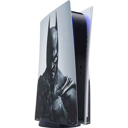 Skinit Decal Gaming Skin Compatible with PS5 Console - Officially Licensed DC Comics Arkham Origins Batman Design