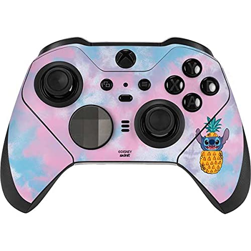Skinit Decal Gaming Skin Compatible with Xbox Elite Wireless Controller Series 2 - Officially Licensed Disney Lilo and Stitch Pineapple Stitch Design