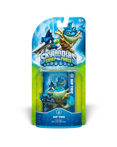 ACTIVISION Skylanders SWAP Force Rip Tide Character - Blue Vinyl Figure, Model 84805
