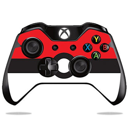 MIGHTY SKINS Xbox One/One S Controller Skin - Battle Ball, Durable Vinyl Wrap, Easy Application, Made in USA