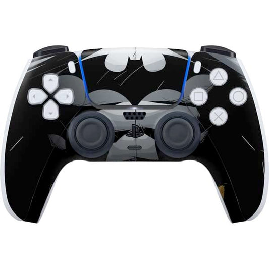 Skinit Decal Gaming Skin Compatible with PS5 Controller - Officially Licensed DC Comics Batman Chest Comic Art Design