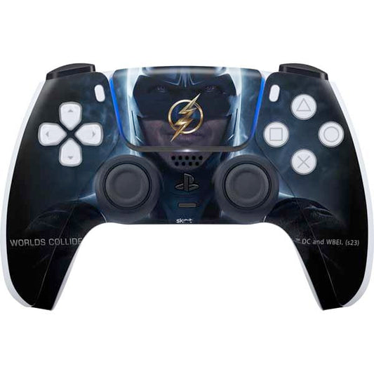 Skinit Decal Gaming Skin Compatible with PS5 Controller - Officially Licensed DC Comics The Flash Movie: Batman Poster Design