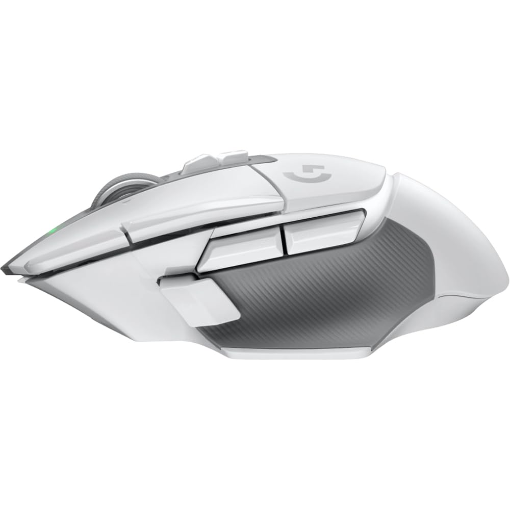 Logitech G502 X Lightspeed Wireless Gaming Mouse Bundle - White, Includes Deco Gear Large Extended Mouse Pad 12 x 32 inch