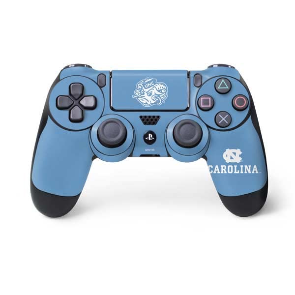 Skinit Decal Gaming Skin Compatible with PS4 Controller - Officially Licensed University of North Carolina Mascot Design