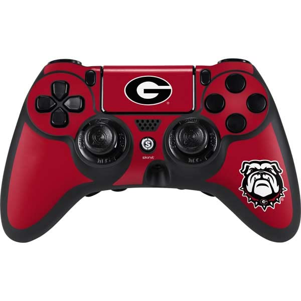 Skinit Decal Gaming Skin Compatible with PS4/PC SCUF Impact Controller - Officially Licensed University of Georgia Logo Red Design