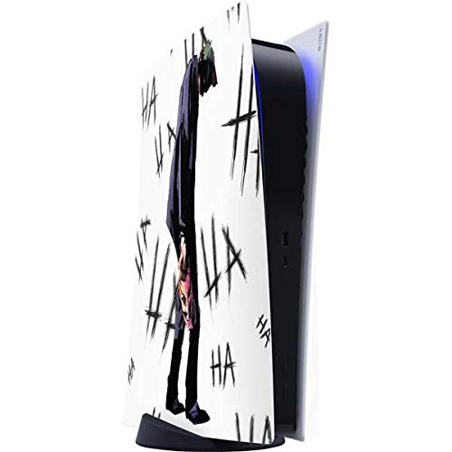 Skinit Decal Gaming Skin Compatible with PS5 Digital Edition Console - Officially Licensed DC Comics The Joker Hahaha Walking Design