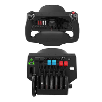 Honeywell Honeycomb Alpha Flight Control Yoke & Bravo Throttle Quadrant Bundle - 2 Items