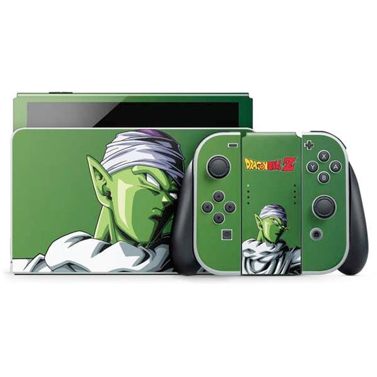 Skinit Decal Gaming Skin Compatible with Nintendo Switch OLED (2021) - Officially Licensed Dragon Ball Z Picolo Portrait Design