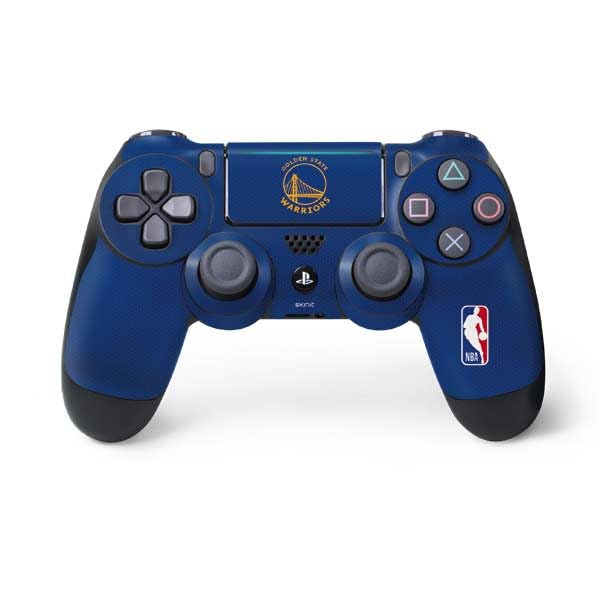 Skinit Decal Gaming Skin Compatible with PS4 Pro/Slim Controller - Officially Licensed NBA Golden State Warriors Jersey Design