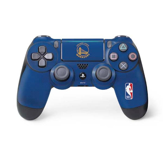 Skinit Decal Gaming Skin Compatible with PS4 Pro/Slim Controller - Officially Licensed NBA Golden State Warriors Jersey Design
