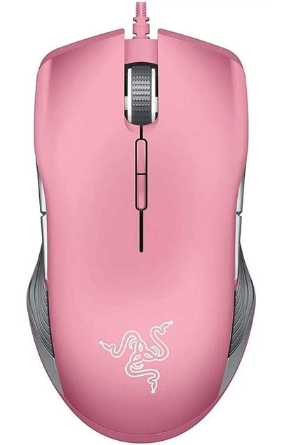 Razer Lancehead TE Gaming Mouse - 16,000 DPI, Chroma RGB, 8 Programmable Buttons - Wired - Quartz Pink - Model RZ01-02130400-R3M1