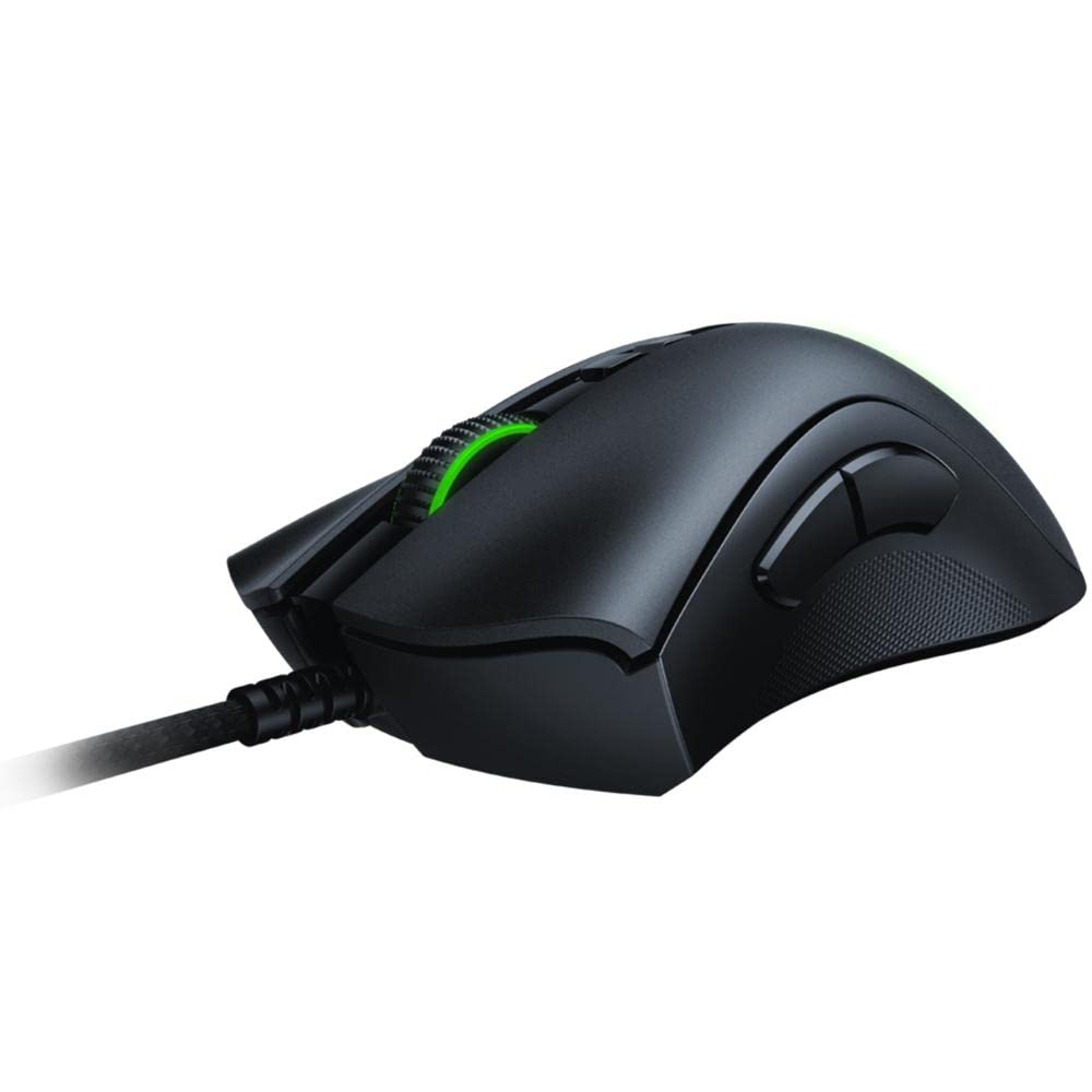 Razer DeathAdder V2 Gaming Mouse - 20K DPI, Chroma RGB, 8 Buttons, Classic Black