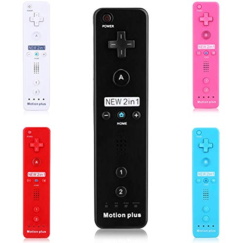 ChamZA Wireless Remote Controller Gamepad for Wii/Wii U - Motion Plus, White