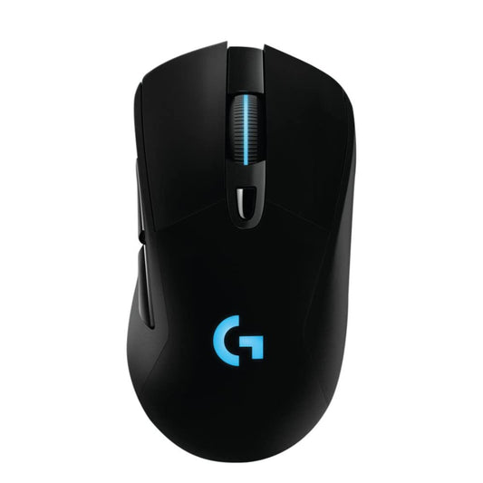 Logitech G703 Lightspeed Wireless Gaming Mouse - POWERPLAY Compatible, Black, Model 910-005091