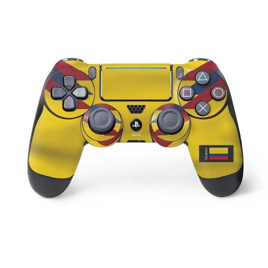 Skinit Decal Gaming Skin Compatible with PS4 Pro/Slim Controller - Colombia Soccer Flag Design