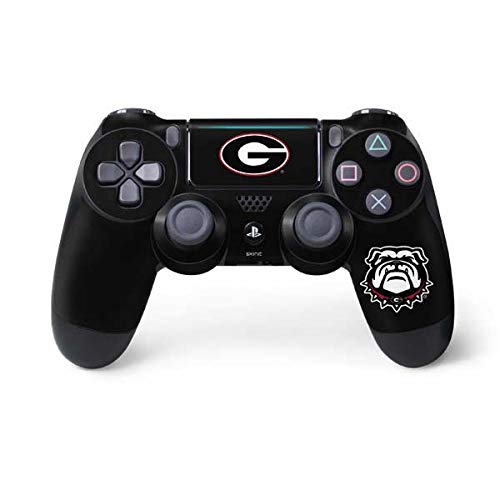Skinit Decal Gaming Skin Compatible with PS4 Pro/Slim Controller - Officially Licensed University of Georgia Logo Design