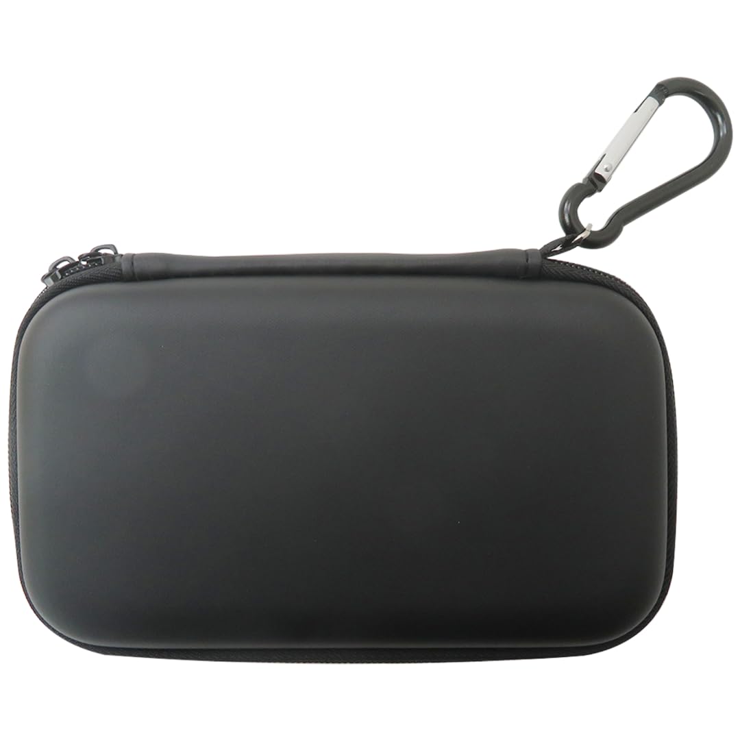 Vicue Black Portable Protective Case for Nintendo DS Lite 3DS - Medium Size Game Pouch Holder Cover Bag