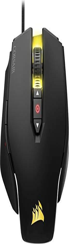 Corsair M65 PRO RGB Optical Gaming Mouse - 12000 DPI, 8 Programmable Buttons, Black, CH-9300011-EU