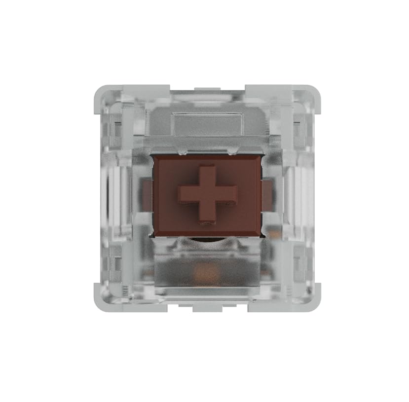 Glorious Kailh Copper Mechanical Keyboard Switches - 120 Pack, Speed Tactile, 40g Actuation Force, for Gaming & Typing