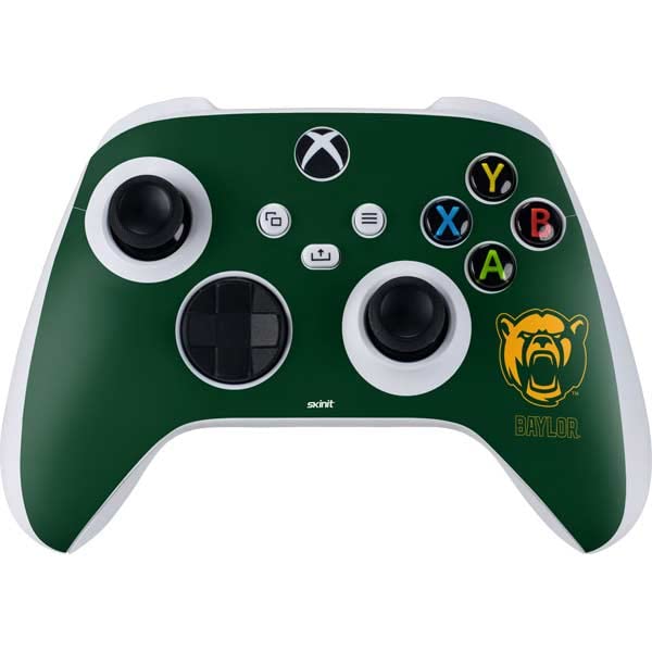 Skinit Decal Gaming Skin Compatible with Xbox Series S Controller - Officially Licensed Baylor University Mascot Design