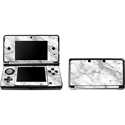 Skinit Decal Gaming Skin Compatible with 3DS (2011) - Originally Designed Silver Marble Design