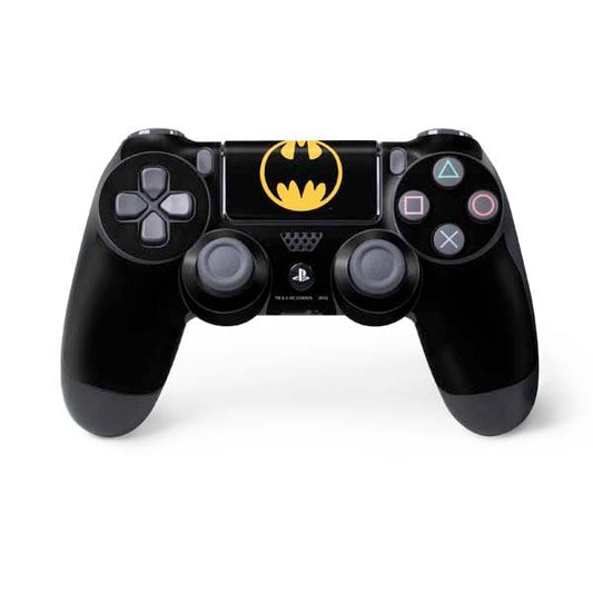 Skinit Decal Gaming Skin Compatible with PS4 Controller - Officially Licensed DC Comics Batman Logo Design