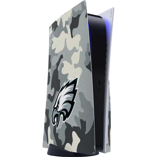 Skinit Decal Gaming Skin Compatible with PS5 Console - Officially Licensed NFL Philadelphia Eagles Camo Design