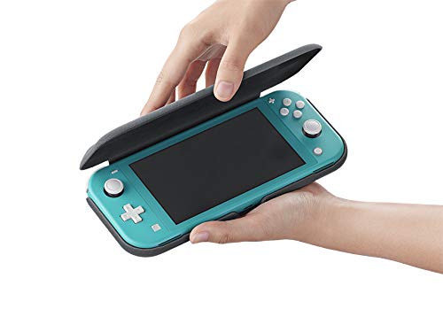 Nintendo Switch Lite Flip Cover & Screen Protector - Grey, Model HDHACSSAA
