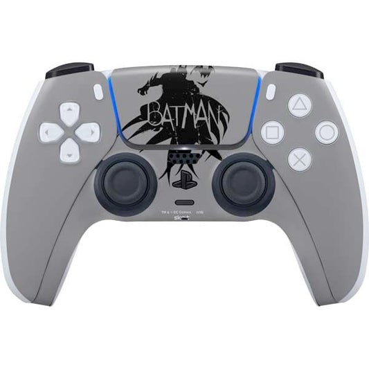 Skinit Decal Gaming Skin Compatible with PS5 Controller - Officially Licensed DC Comics Batman Silhouette Art Design