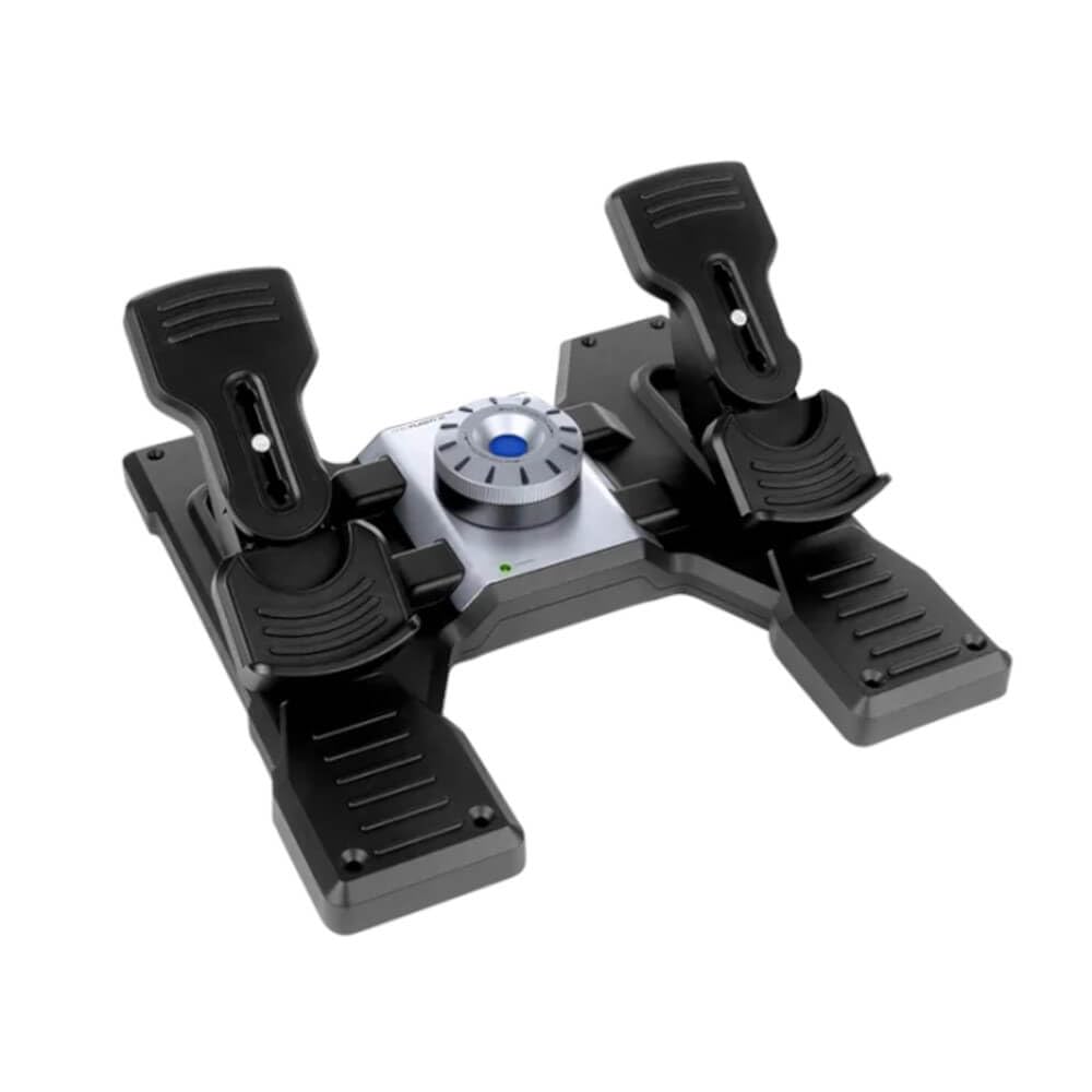 Logitech G USB PRO Flight Rudder Pedals - 6.6 x 15.9 x 12.2 - Precision Control for Flight Simulation