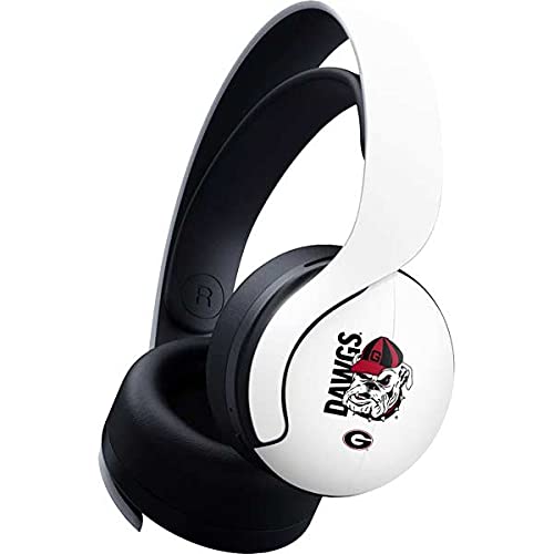 Skinit Decal Gaming Skin Compatible with Pulse 3D Wireless Headset for PS5 - Officially Licensed University of Georgia Dawgs Design