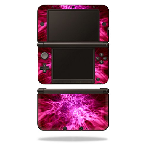 MIGHTY SKINS Nintendo 3DS XL Skin - Red Mystic Flames Wrap for 2012-2014 Models