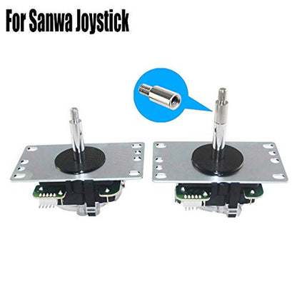 Arcity Arcade Joystick Shaft Extender Rod - 15mm Jamma Extension for Sanwa Joystick