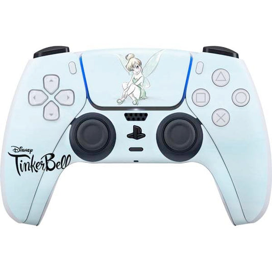 Skinit Decal Gaming Skin Compatible with PS5 Controller - Officially Licensed Disney Tinker Bell Sketch Art Design