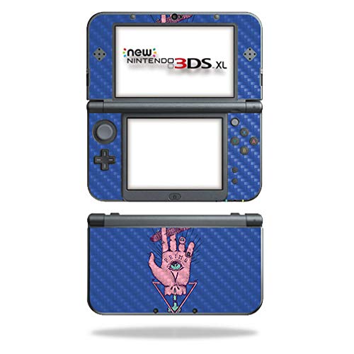 MightySkins Carbon Fiber Skin for Nintendo New 3DS XL (2015) - God of Skate | Protective  Durable Textured Carbon Fiber Finish | Easy to Apply  Remove  and Change Styles | Made in The USA